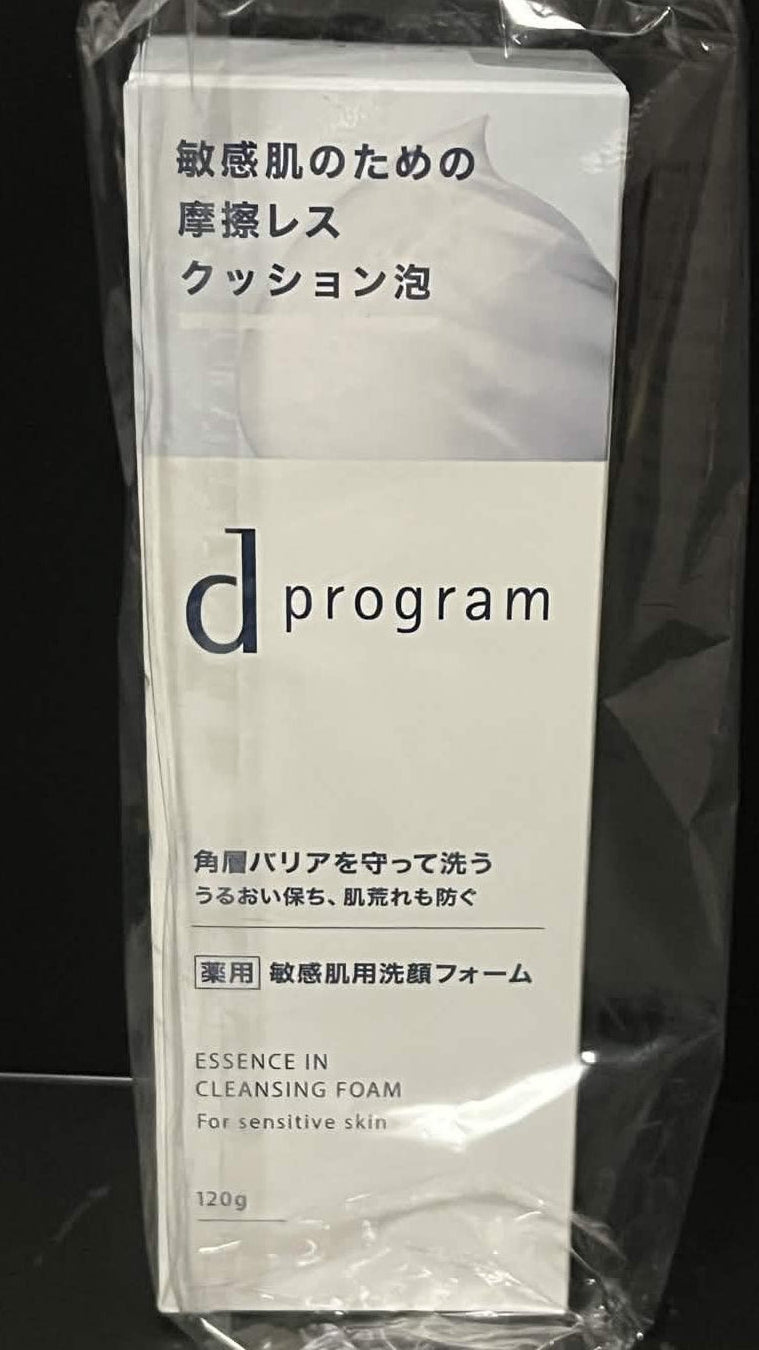 d program Essence In Cleansing Foam Shiseido 120g Japan New