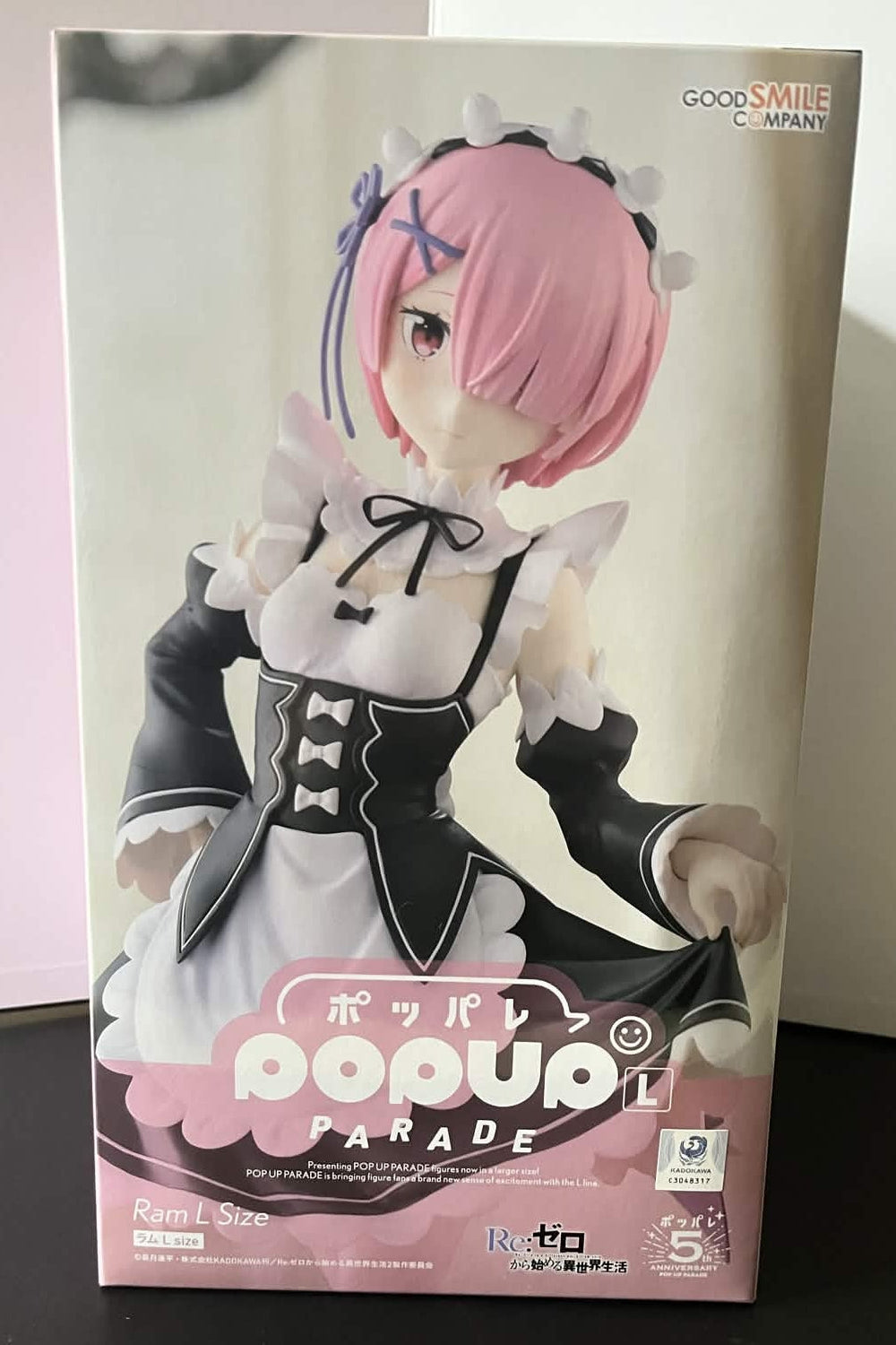 Re:ZERO Rem & Ram L size Set Figure Good Smile Company Japan New
