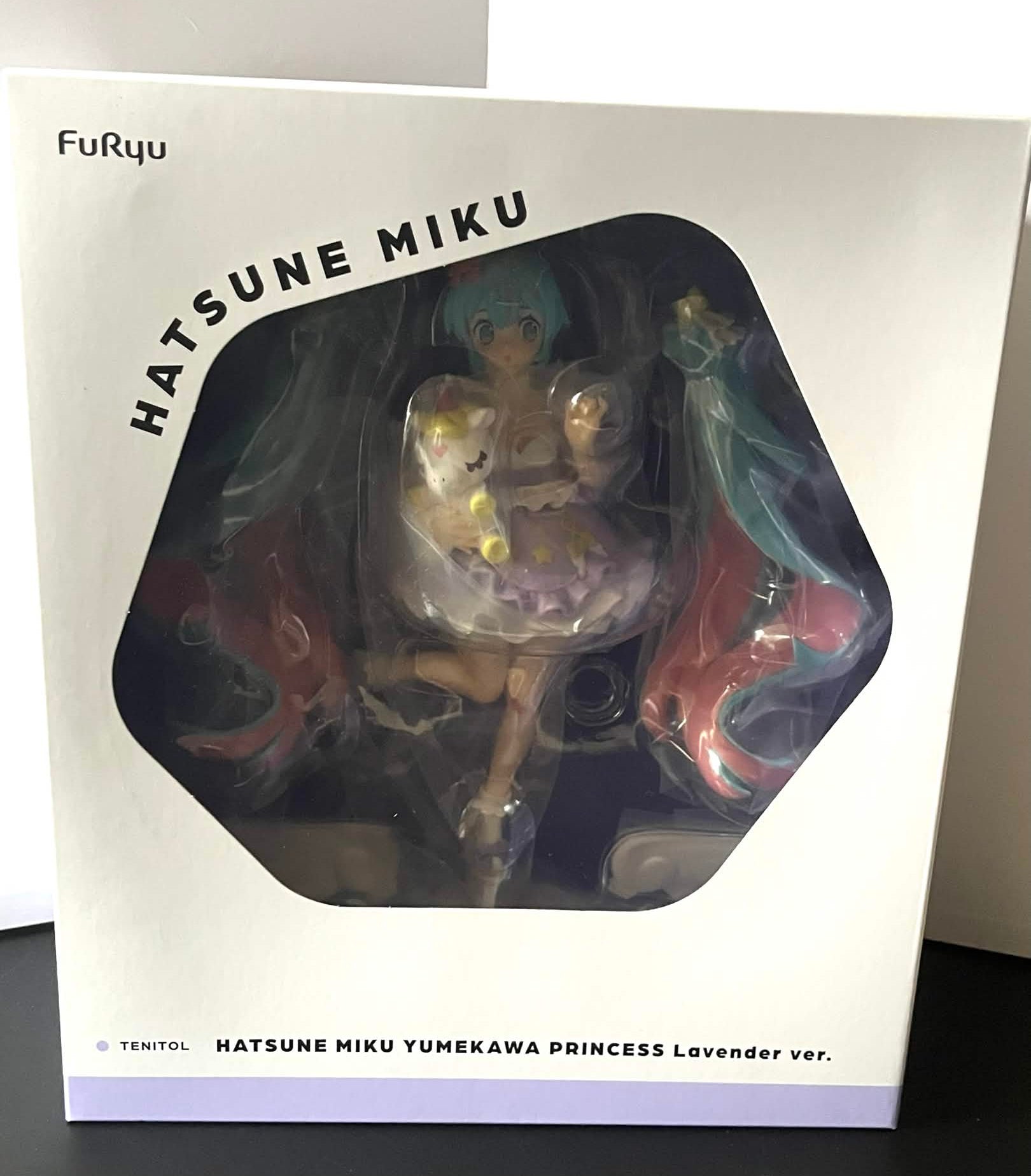 Hatsune Miku Yumekawa Limited Princess Lavender ver FuRyu (TENITOL)  Japan New