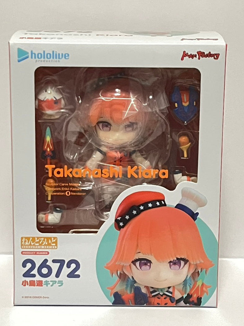 Takanashi Kiara #2672 hololive production Nendoroid Figure New Japan
