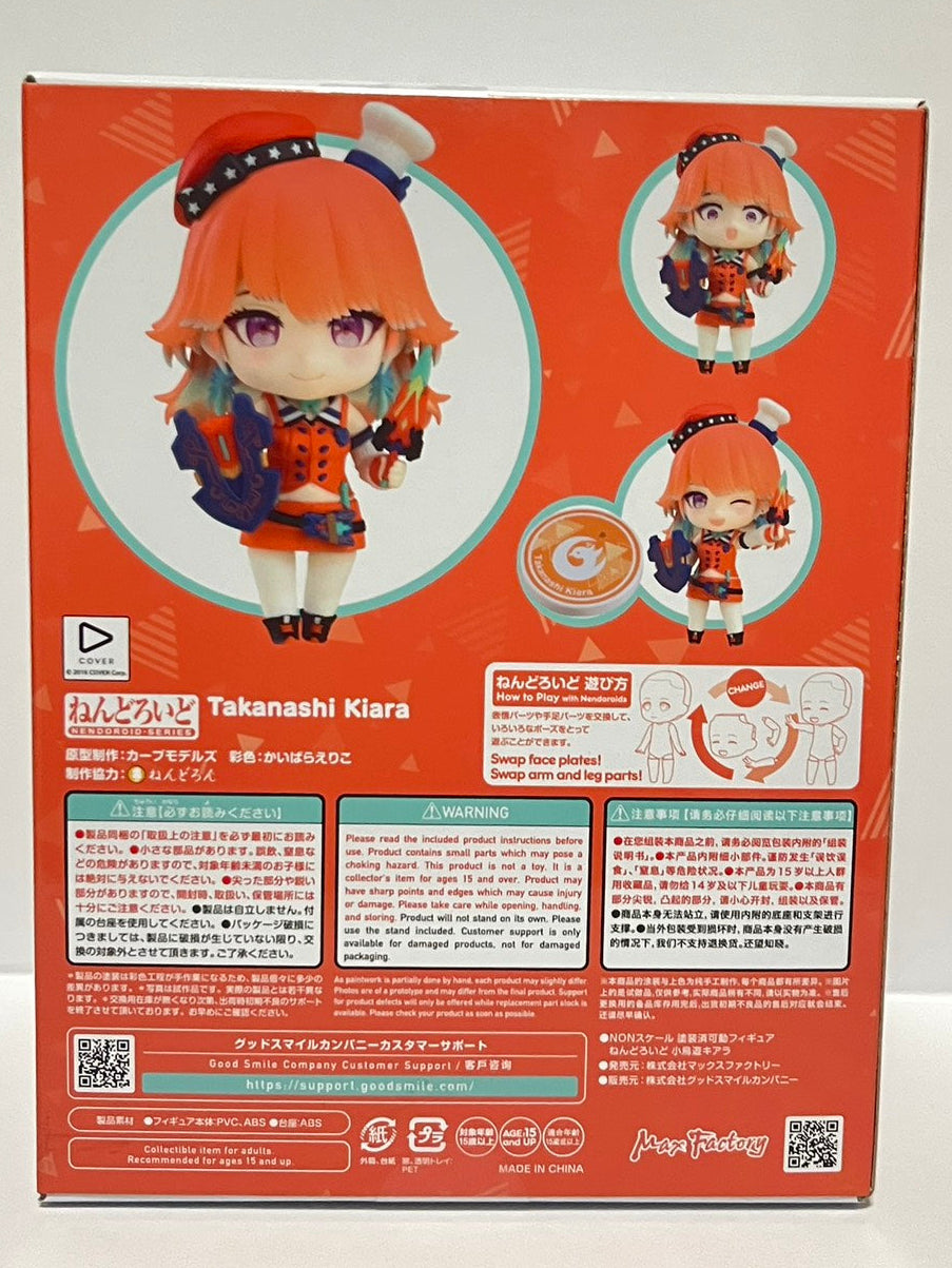 Takanashi Kiara #2672 hololive production Nendoroid Figure New Japan