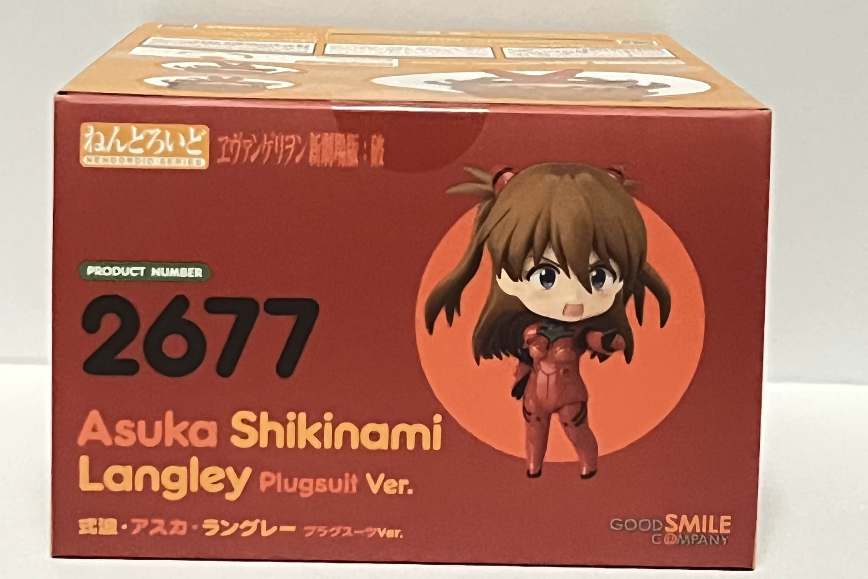 Asuka Langley Shikinami Plugsuit Ver #2677 Evangelion Nendoroid Figure New Japan
