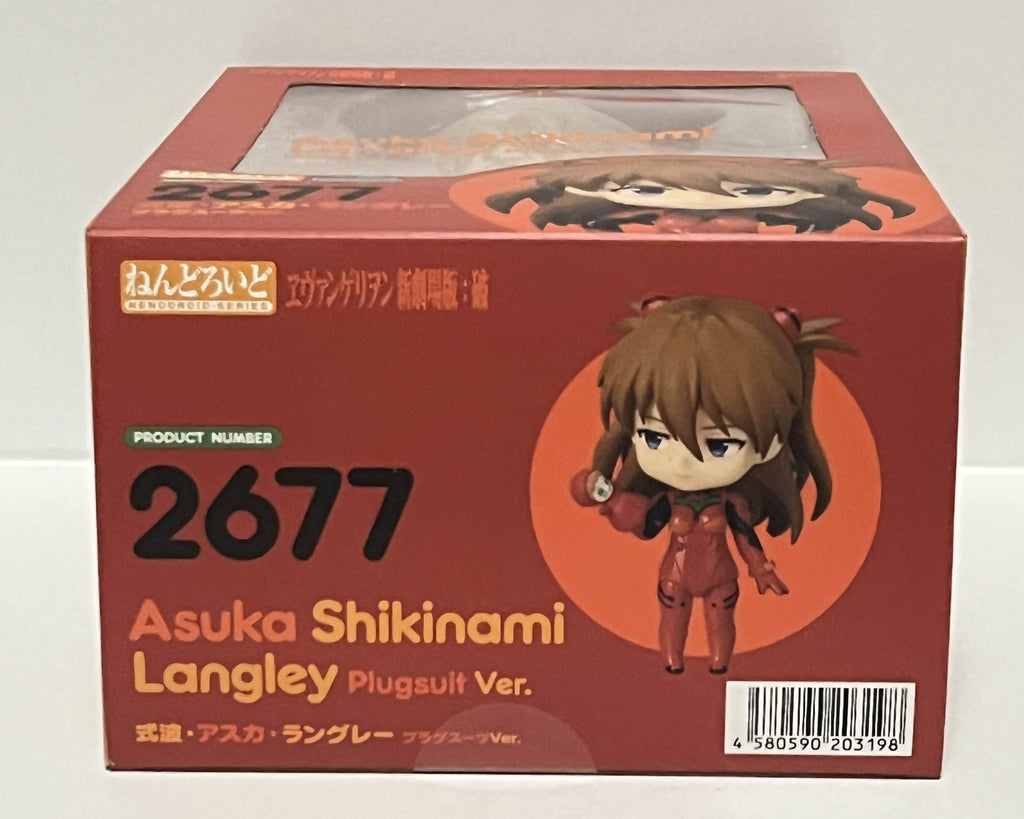 Asuka Langley Shikinami Plugsuit Ver #2677 Evangelion Nendoroid Figure New Japan
