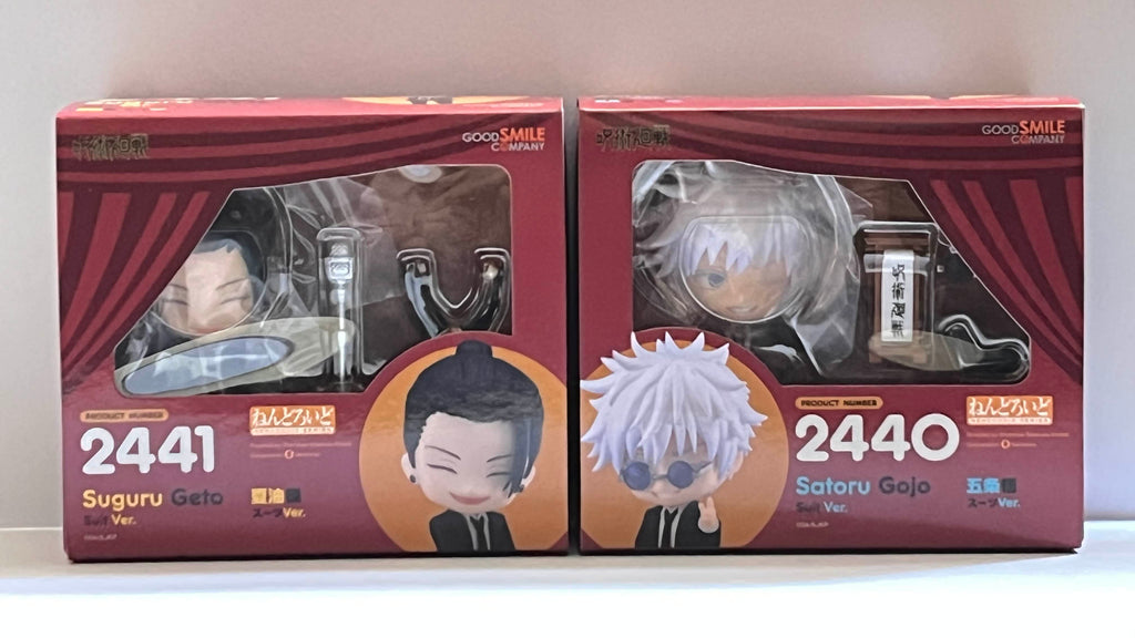 Satoru Gojo 2440 Suguru Geto 2441 Set Jujutsu Kaisen Nendoroid Figure New Japan
