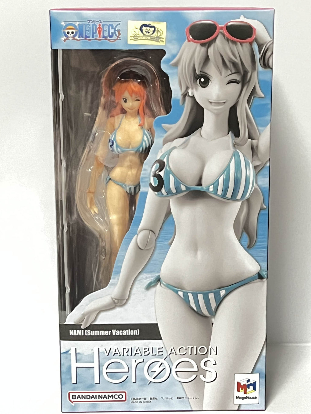Nami Summer Vacation Ver ONE PIECE MegaHouse Figure Variable Action New Japan