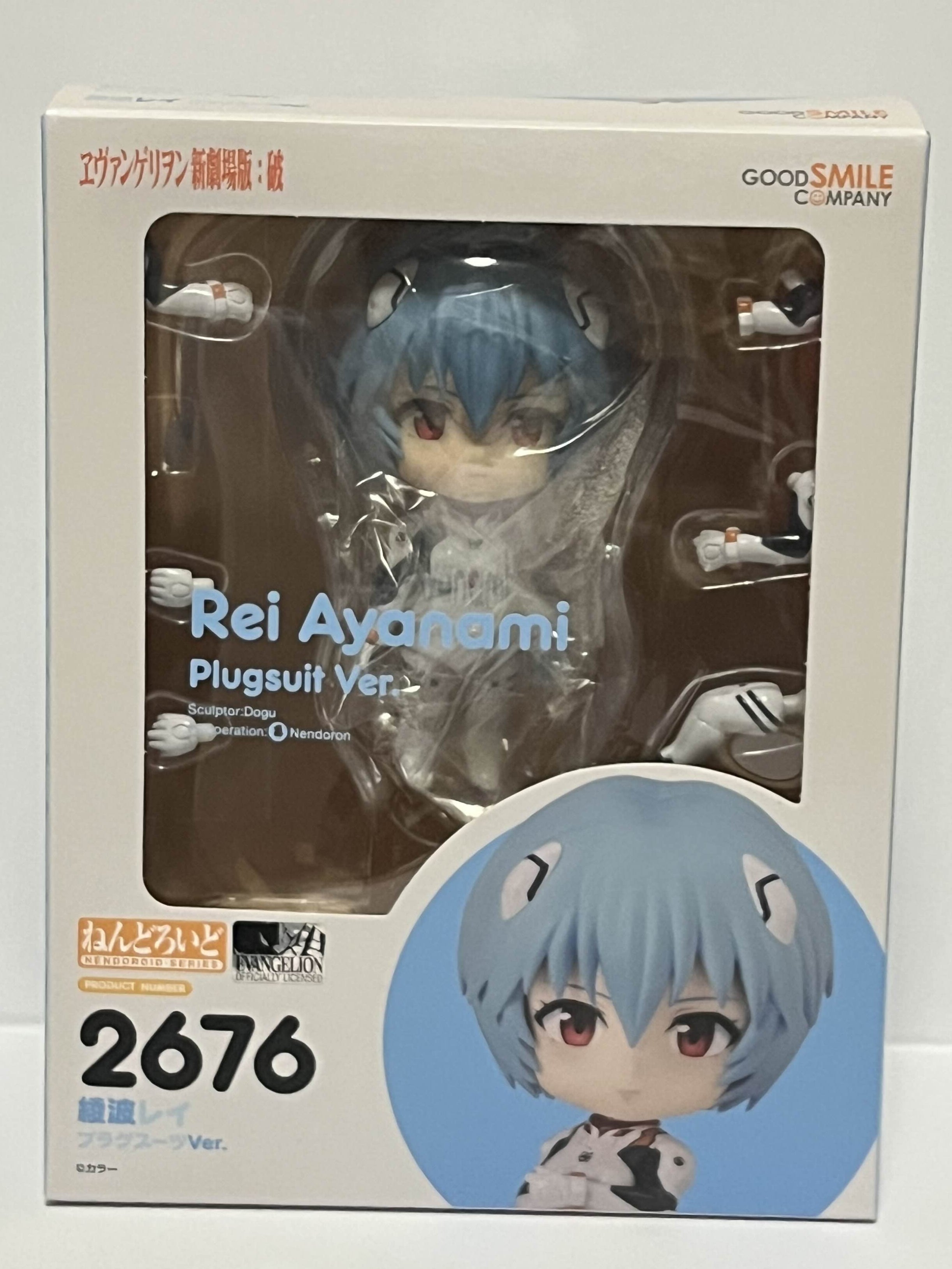 Rei Ayanami Plugsuit Ver ＃2676 Evangelion Nendoroid Figure New Japan