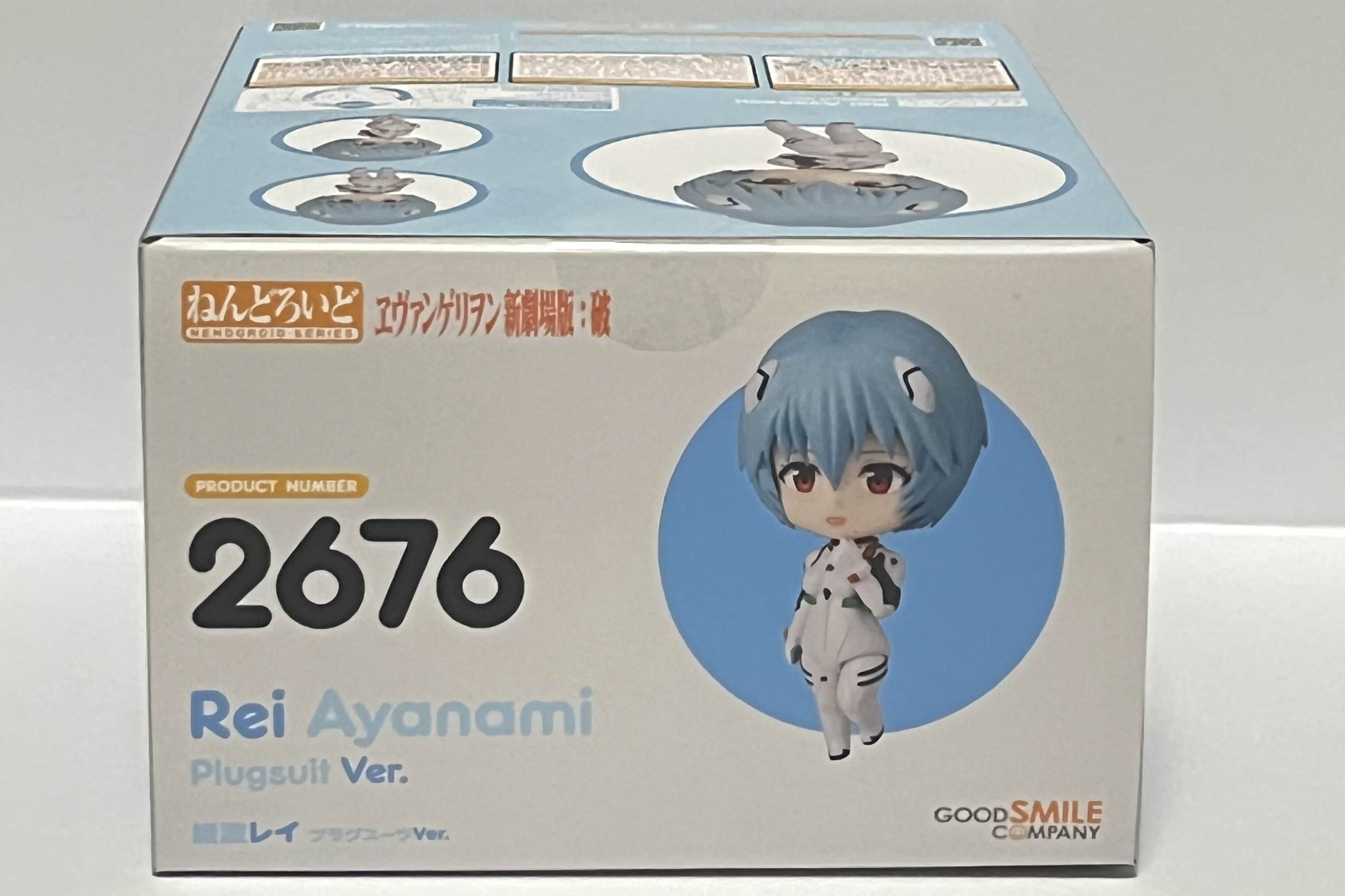 Rei Ayanami Plugsuit Ver ＃2676 Evangelion Nendoroid Figure New Japan