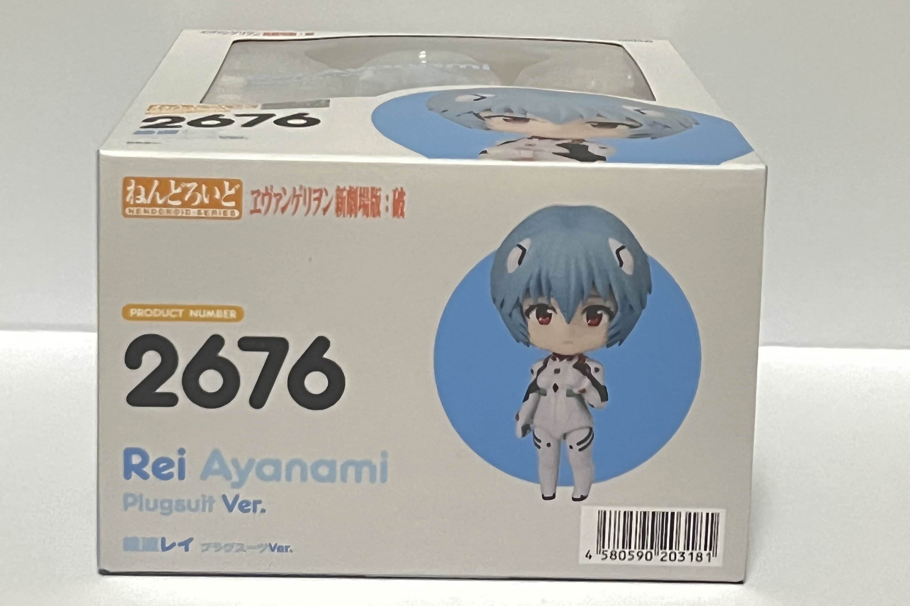 Rei Ayanami Plugsuit Ver ＃2676 Evangelion Nendoroid Figure New Japan